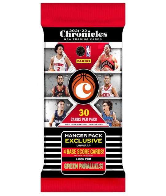 PANINI CHRONICLES 2021/2022 KORVPALLIKAARDID HANGER PACK 